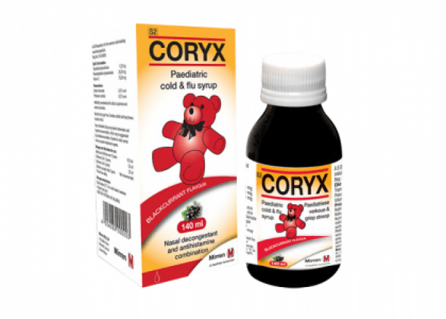 Coryx Paed Syrup 140Ml