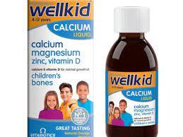 Wellkid 4-12Yrs Calcium Liquid 150Ml