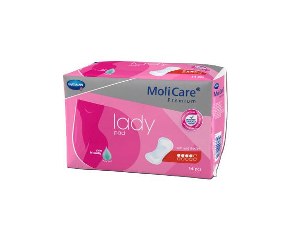 Adult Diapers Molicare Prem Lady Pad 4.5 Drops 14 