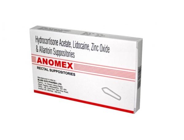 ANOMEX SUPPOSITORIE