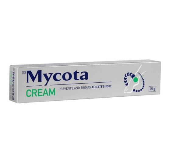 Mycota AthleteS Foot Cream 25Gm