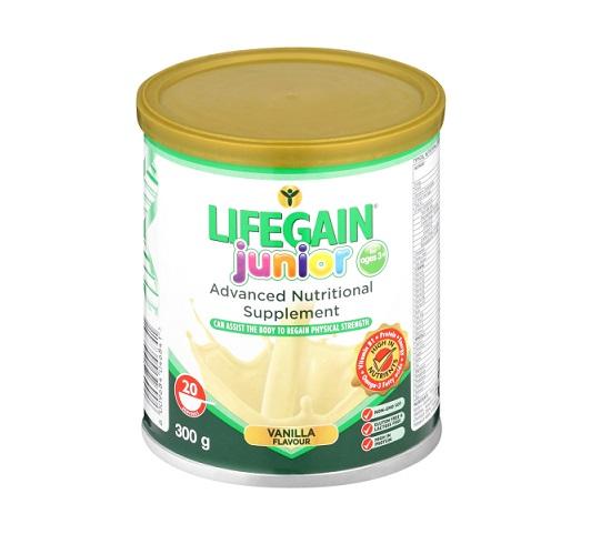 Lifegain 300Gm Jnr Vanilla LIF017